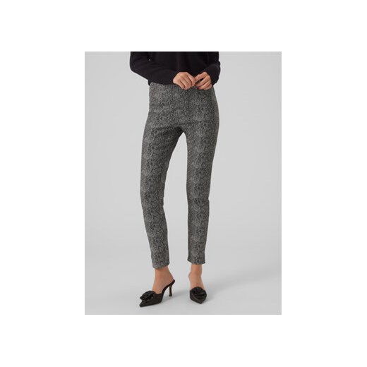 Vero Moda Spodnie materiałowe 10294377 Szary Slim Fit Vero Moda 40 okazja MODIVO