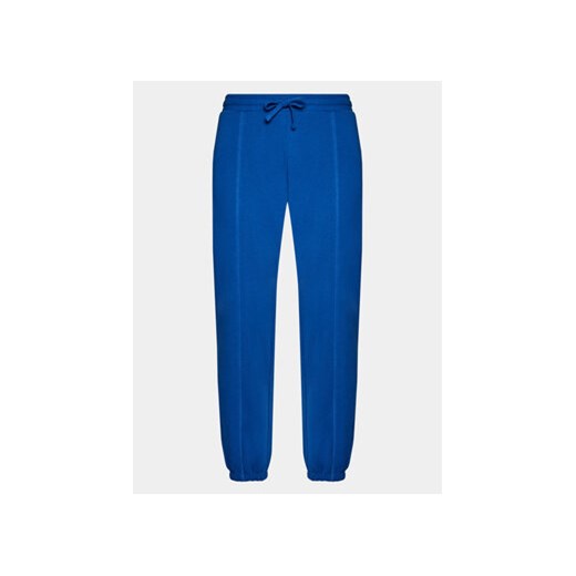 Outhorn Spodnie dresowe OTHAW23TTROM442 Niebieski Regular Fit ze sklepu MODIVO w kategorii Spodnie męskie - zdjęcie 168572375