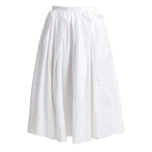 Tibi ORIGAMI  Spódnica trapezowa white zalando bialy abstrakcyjne wzory