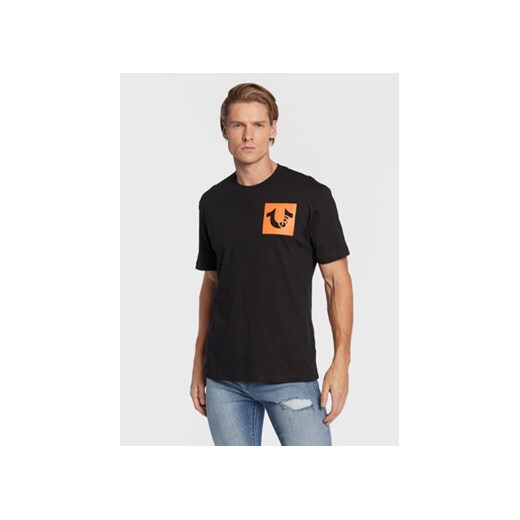 True Religion T-Shirt 106298 Czarny Regular Fit ze sklepu MODIVO w kategorii T-shirty męskie - zdjęcie 168573529