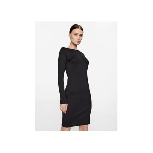 Hugo Sukienka codzienna Naretha 50498632 Czarny Slim Fit ze sklepu MODIVO w kategorii Sukienki - zdjęcie 168573555