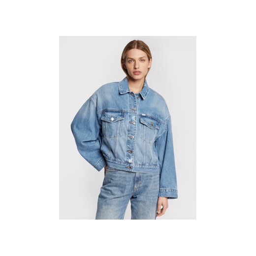 LTB Kurtka jeansowa Celia 61028 15183 Niebieski Oversize ze sklepu MODIVO w kategorii Kurtki damskie - zdjęcie 168573965