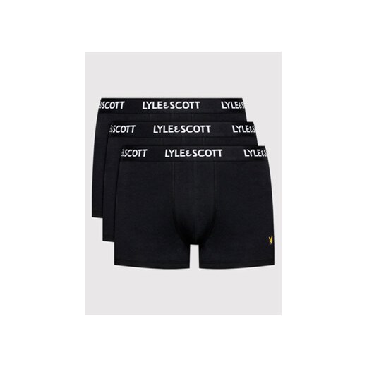 Lyle & Scott Komplet 3 par bokserek Barclay LSUWTC001 Czarny Lyle & Scott M MODIVO