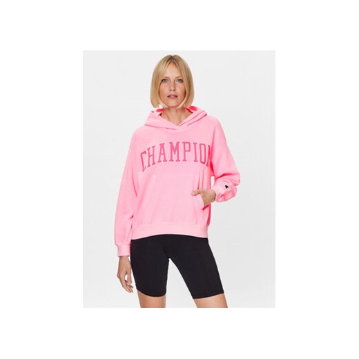 Champion Bluza 116079 Różowy Regular Fit ze sklepu MODIVO w kategorii Bluzy damskie - zdjęcie 168574657
