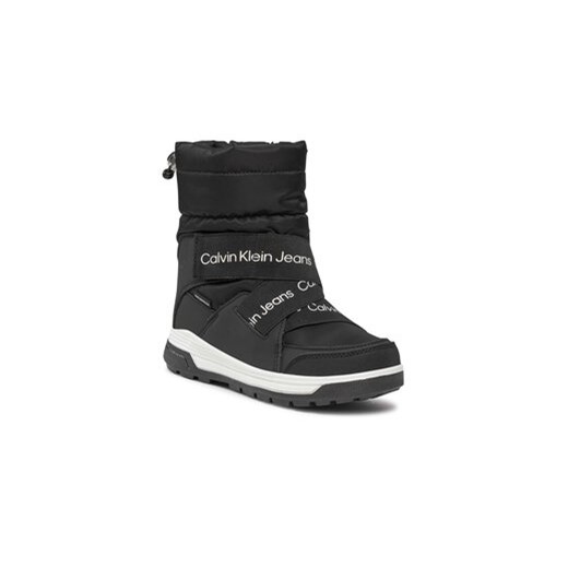 Calvin Klein Jeans Śniegowce V3X5-80755-1485 M Czarny 31 wyprzedaż MODIVO