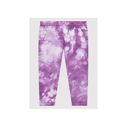 United Colors Of Benetton Legginsy 3D7CGF00L Fioletowy Slim Fit United Colors Of Benetton 98 promocja MODIVO