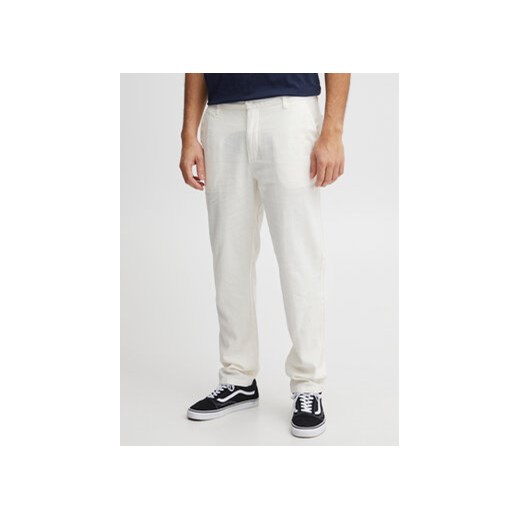 Solid Chinosy 21107722 Biały Slim Fit ze sklepu MODIVO w kategorii Spodnie męskie - zdjęcie 168574927