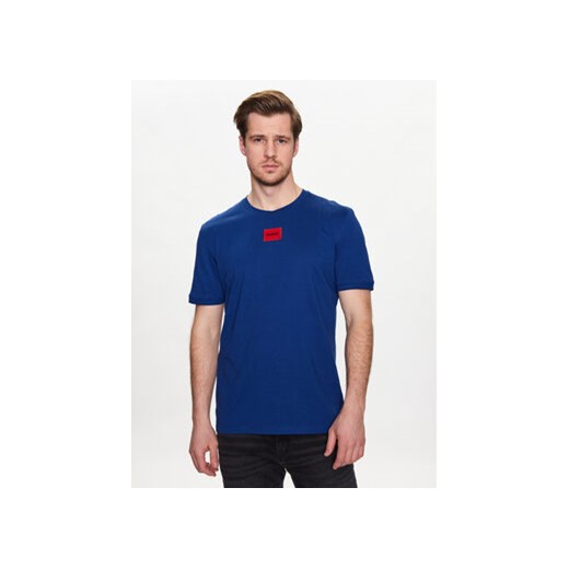 Hugo T-Shirt 50447978 Niebieski Regular Fit ze sklepu MODIVO w kategorii T-shirty męskie - zdjęcie 168575455