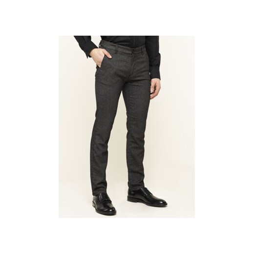 KARL LAGERFELD Spodnie materiałowe Chino with Contrast 255836 592816 Szary Karl Lagerfeld 33_34 MODIVO