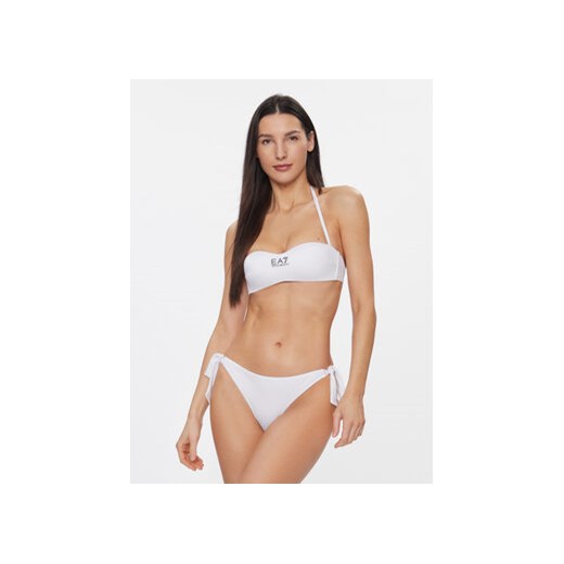EA7 Emporio Armani Bikini 911016 CC419 00010 Biały ze sklepu MODIVO w kategorii Stroje kąpielowe - zdjęcie 168578048