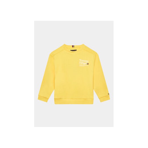 Tommy Hilfiger Bluza KB0KB08188 D Żółty Regular Fit ze sklepu MODIVO w kategorii Bluzy chłopięce - zdjęcie 168578195