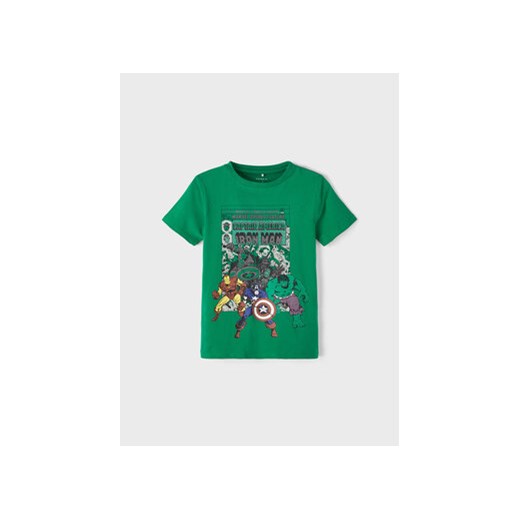 NAME IT T-Shirt MARVEL 13210832 Zielony Regular Fit ze sklepu MODIVO w kategorii T-shirty chłopięce - zdjęcie 168578248