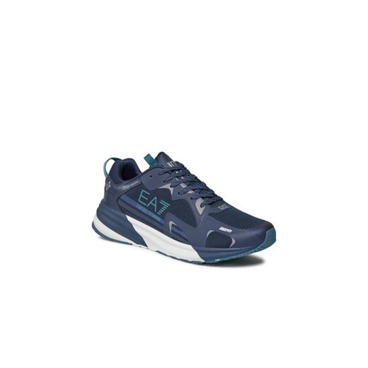 EA7 Emporio Armani Sneakersy X8X156 XK360 S981 Granatowy 40_23 MODIVO okazyjna cena