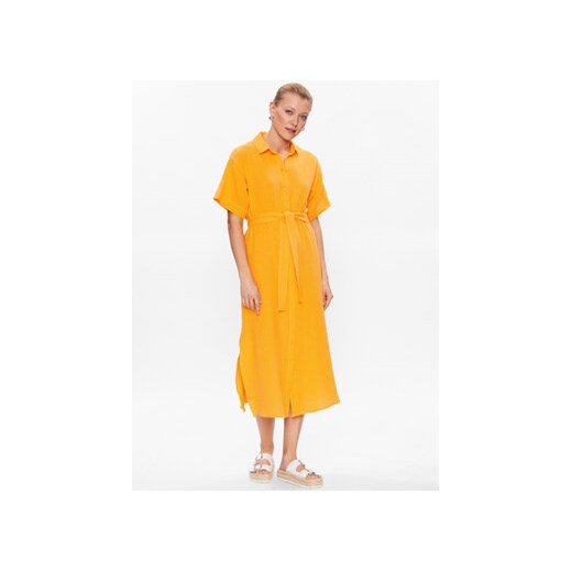 Vero Moda Sukienka koszulowa Natali 10283129 Żółty Regular Fit Vero Moda XS MODIVO