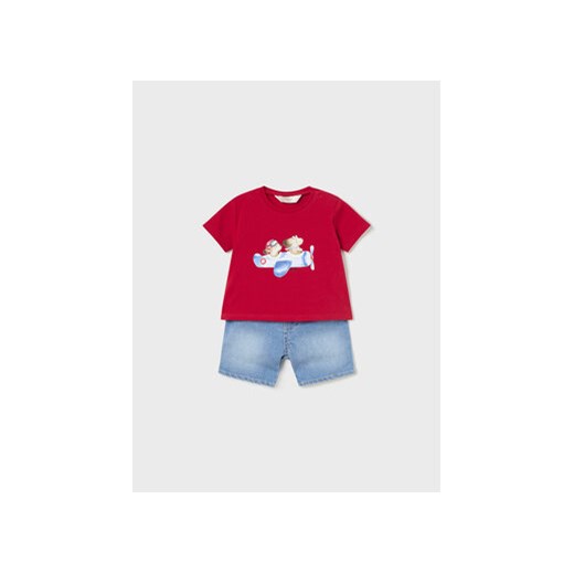 Mayoral Komplet t-shirt i spodenki 1268 Kolorowy ze sklepu MODIVO w kategorii Komplety niemowlęce - zdjęcie 168578577