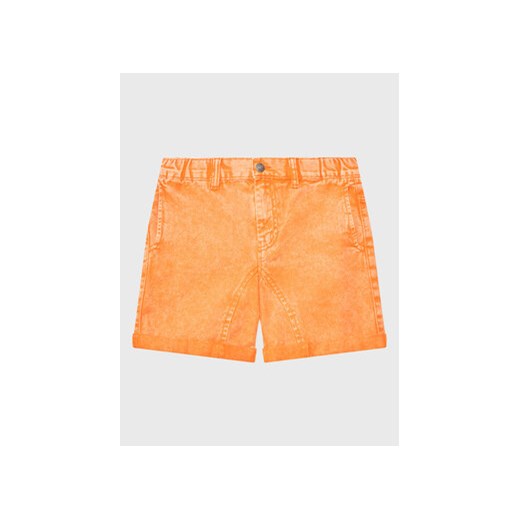 United Colors Of Benetton Szorty materiałowe 4I8BC9018 Pomarańczowy Regular Fit ze sklepu MODIVO w kategorii Spodenki dziewczęce - zdjęcie 168578579