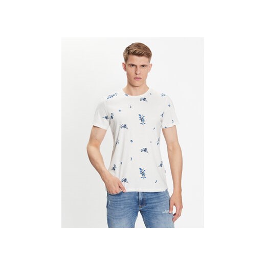 Blend T-Shirt 20715026 Biały Regular Fit ze sklepu MODIVO w kategorii T-shirty męskie - zdjęcie 168578636