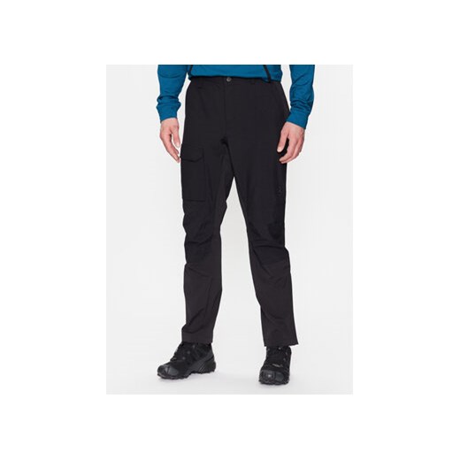 Halti Spodnie outdoor Hiker 064-0549 Czarny Regular Fit ze sklepu MODIVO w kategorii Spodnie męskie - zdjęcie 168579475