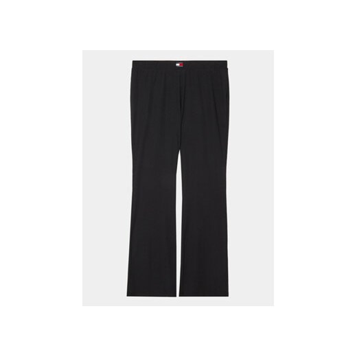 Tommy Jeans Curve Spodnie materiałowe DW0DW15772 Czarny Flare Fit ze sklepu MODIVO w kategorii Spodnie damskie - zdjęcie 168579547