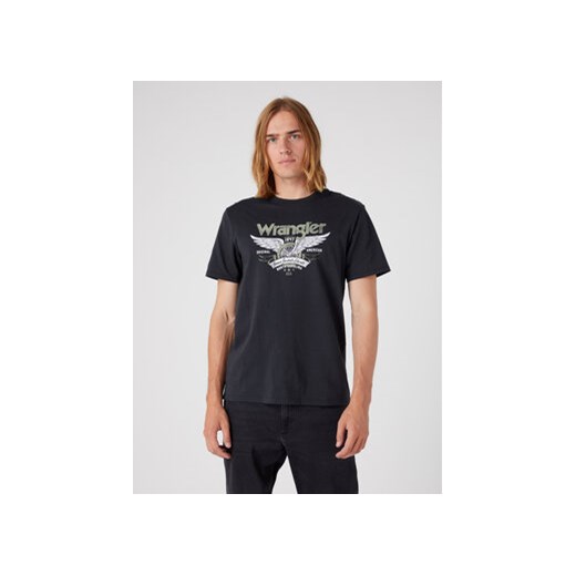 Wrangler T-Shirt Americana W70PEEXV6 112331869 Szary Regular Fit ze sklepu MODIVO w kategorii T-shirty męskie - zdjęcie 168579667