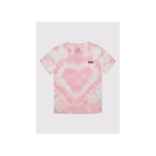Vans T-Shirt Abby VN0A7RSH Różowy Regular Fit ze sklepu MODIVO w kategorii Bluzki dziewczęce - zdjęcie 168579835