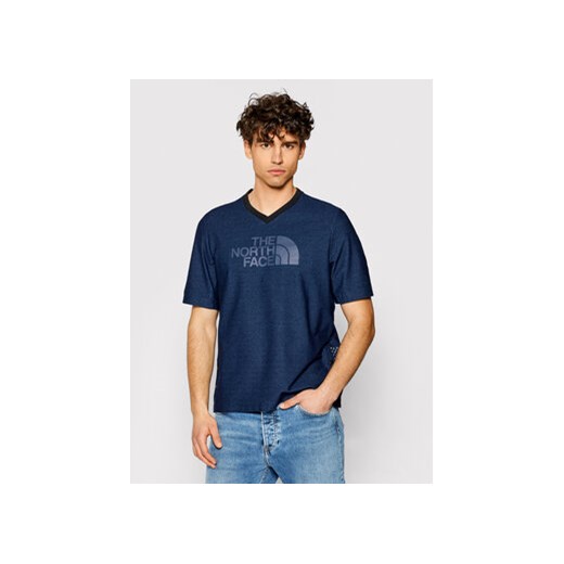 The North Face T-Shirt Big Logo Tee NF0A3LDS Granatowy Regular Fit ze sklepu MODIVO w kategorii T-shirty męskie - zdjęcie 168580398