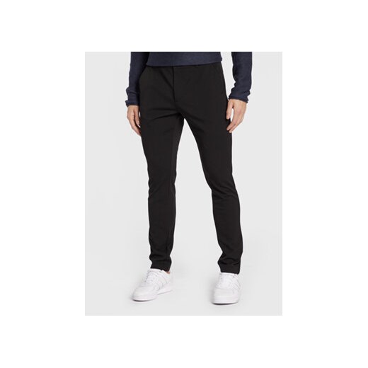 Solid Spodnie materiałowe Frederic 21200141 Czarny Slim Fit ze sklepu MODIVO w kategorii Spodnie męskie - zdjęcie 168580436