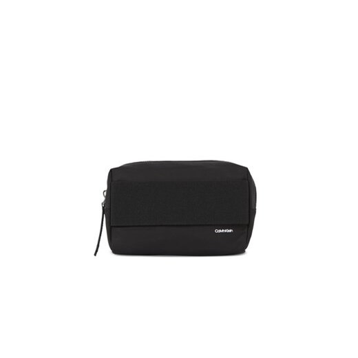 Calvin Klein Kosmetyczka Wide Strap Nylon Washbag K60K611093 Czarny ze sklepu MODIVO w kategorii Kosmetyczki - zdjęcie 168580679