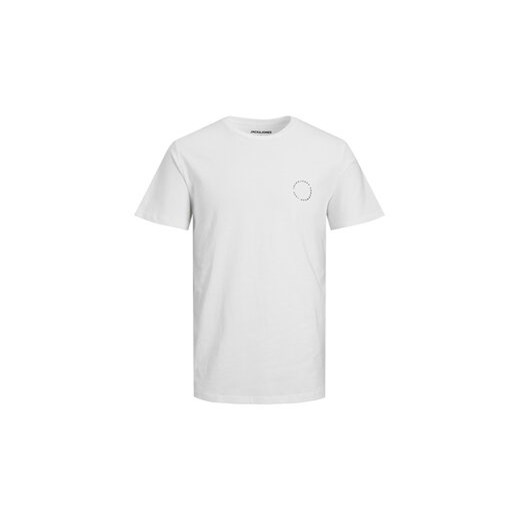 Jack&Jones Junior T-Shirt 12237113 Biały Regular Fit ze sklepu MODIVO w kategorii T-shirty chłopięce - zdjęcie 168580945