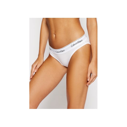 Calvin Klein Underwear Figi klasyczne 000F3787E Biały ze sklepu MODIVO w kategorii Majtki damskie - zdjęcie 168580967