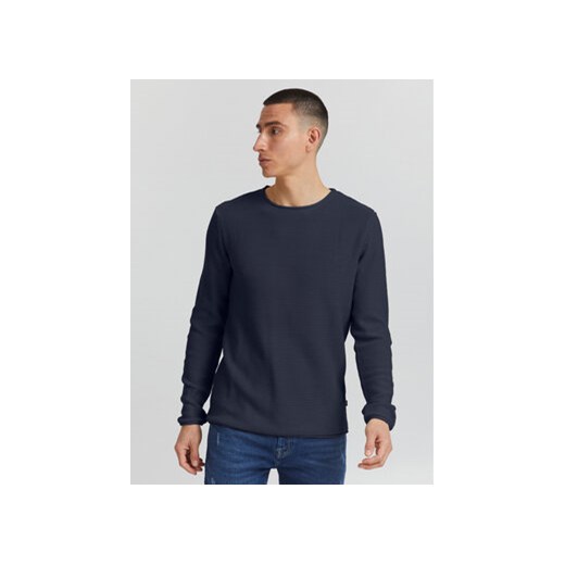 Solid Sweter 21104152 Granatowy Regular Fit ze sklepu MODIVO w kategorii Swetry męskie - zdjęcie 168581056