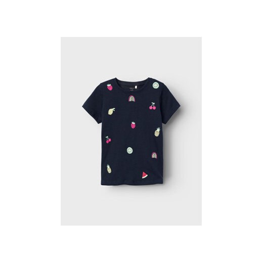 NAME IT T-Shirt 13215438 Granatowy Regular Fit ze sklepu MODIVO w kategorii Bluzki dziewczęce - zdjęcie 168581218