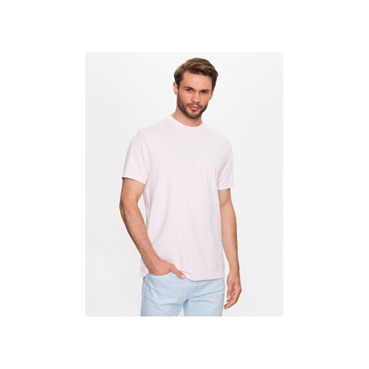 KARL LAGERFELD T-Shirt 755082 532221 Różowy Regular Fit ze sklepu MODIVO w kategorii T-shirty męskie - zdjęcie 168581725