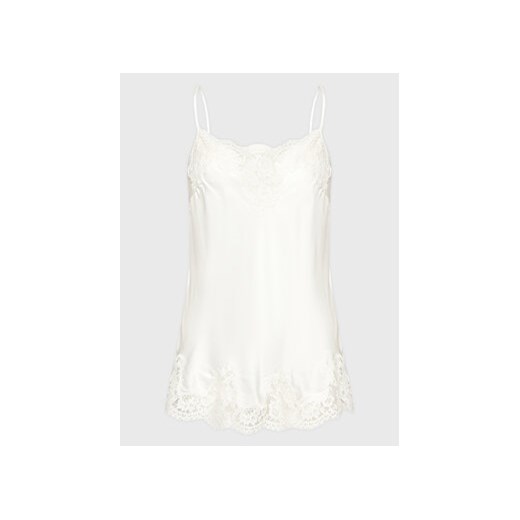 Ermanno Firenze Top D42EL038E94 Biały Regular Fit ze sklepu MODIVO w kategorii Bluzki damskie - zdjęcie 168581799
