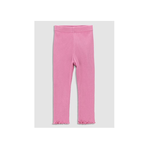 Coccodrillo Legginsy WC3122103RPN Różowy Slim Fit ze sklepu MODIVO w kategorii Spodnie dziewczęce - zdjęcie 168582526