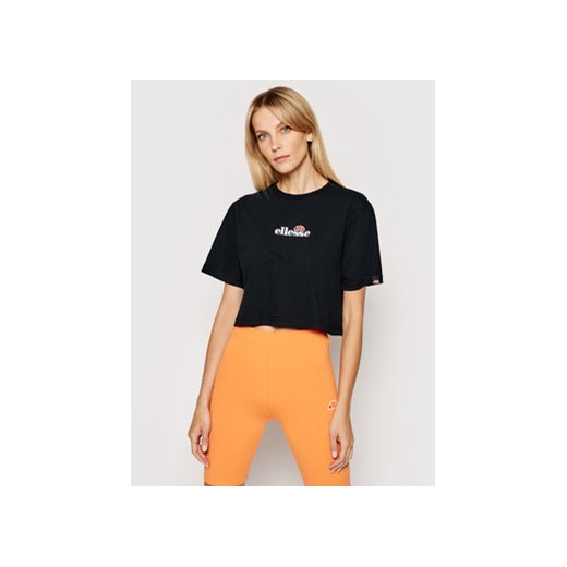 Ellesse T-Shirt Fireball SGB06838 Czarny Loose Fit ze sklepu MODIVO w kategorii Bluzki damskie - zdjęcie 168582967