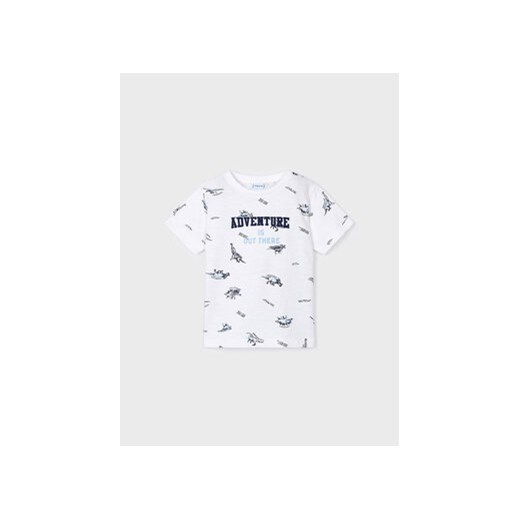 Mayoral T-Shirt 3002 Biały Regular Fit ze sklepu MODIVO w kategorii T-shirty chłopięce - zdjęcie 168583249
