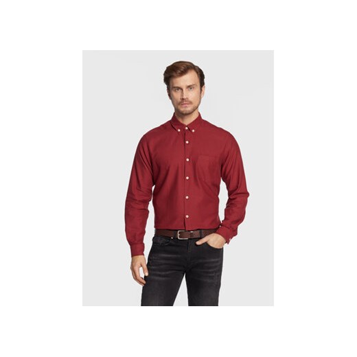 s.Oliver Koszula 2120952 Czerwony Regular Fit ze sklepu MODIVO w kategorii Koszule męskie - zdjęcie 168583749