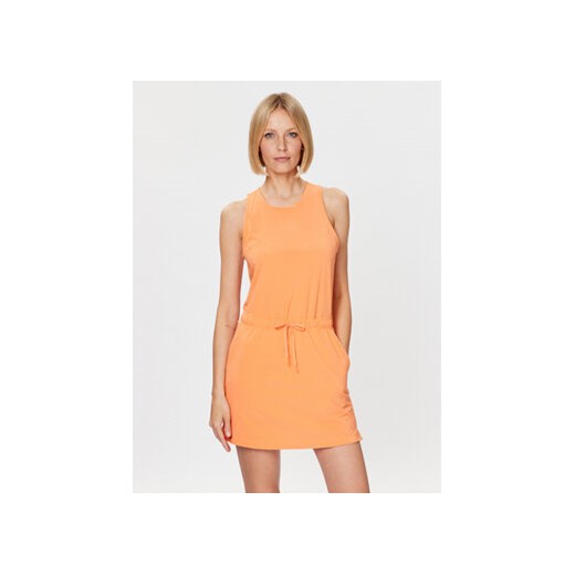 The North Face Sukienka letnia Never Stop Wearing NF0A7QCQ Pomarańczowy Regular Fit ze sklepu MODIVO w kategorii Sukienki - zdjęcie 168583777