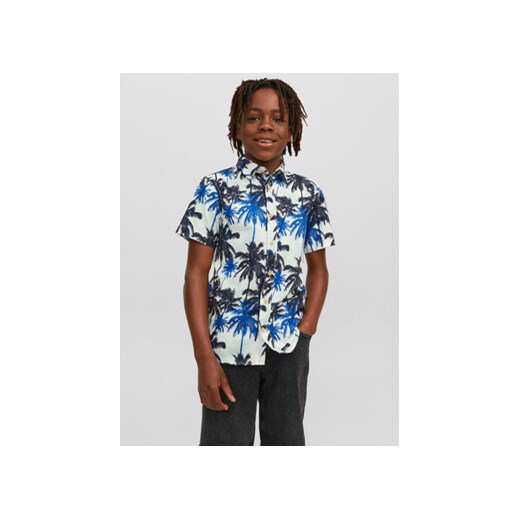 Jack&Jones Junior Koszula 12234727 Niebieski Regular Fit ze sklepu MODIVO w kategorii Koszule chłopięce - zdjęcie 168584157