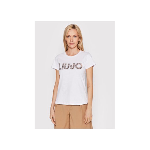 Liu Jo T-Shirt WF2303 J6308 Biały Regular Fit Liu Jo XS promocyjna cena MODIVO