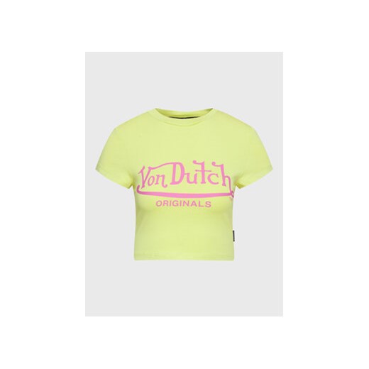 Von Dutch T-Shirt Arta 6230061 Zielony Regular Fit ze sklepu MODIVO w kategorii Bluzki damskie - zdjęcie 168584457