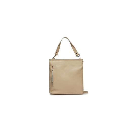 Creole Torebka S10607 Beżowy ze sklepu MODIVO w kategorii Torby Shopper bag - zdjęcie 168584506