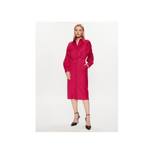 Silvian Heach Sukienka koszulowa GPA23319VE Różowy Regular Fit ze sklepu MODIVO w kategorii Sukienki - zdjęcie 168584745