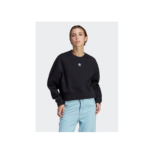 adidas Bluza adicolor Essentials IA6504 Czarny Relaxed Fit XS MODIVO