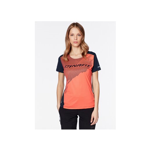 Dynafit Koszulka techniczna Alpine 08-0000071457 Pomarańczowy Regular Fit ze sklepu MODIVO w kategorii Bluzki damskie - zdjęcie 168585067