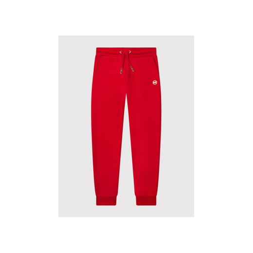 MICHAEL KORS KIDS Spodnie dresowe R14127 S Czerwony Regular Fit Michael Kors Kids 8A wyprzedaż MODIVO