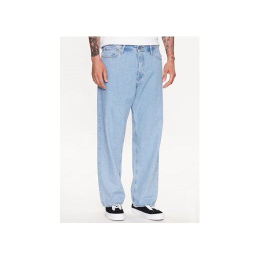 Jack&Jones Jeansy Alex 12236082 Niebieski Baggy Fit ze sklepu MODIVO w kategorii Jeansy męskie - zdjęcie 168585635