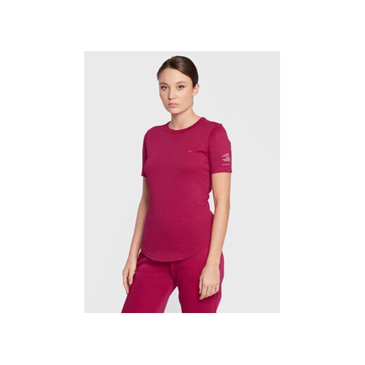G-Star Raw T-Shirt Mysid D21241-C506-D305 Różowy Slim Fit ze sklepu MODIVO w kategorii Bluzki damskie - zdjęcie 168585667