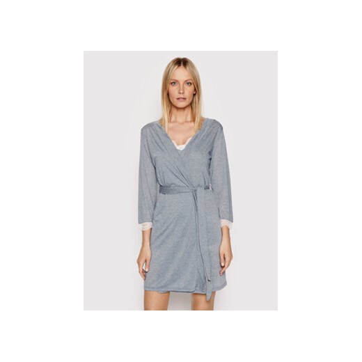 Etam Szlafrok Warm Day 6485864 Niebieski Regular Fit XL MODIVO